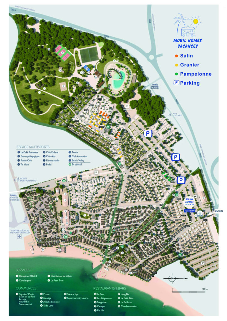 location mobil homes Vacances en Mobil Home à Saint-Tropez